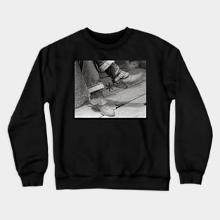 Cowboy Boots, 1940. Vintage Photo Crewneck Sweatshirt